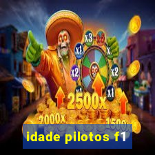 idade pilotos f1